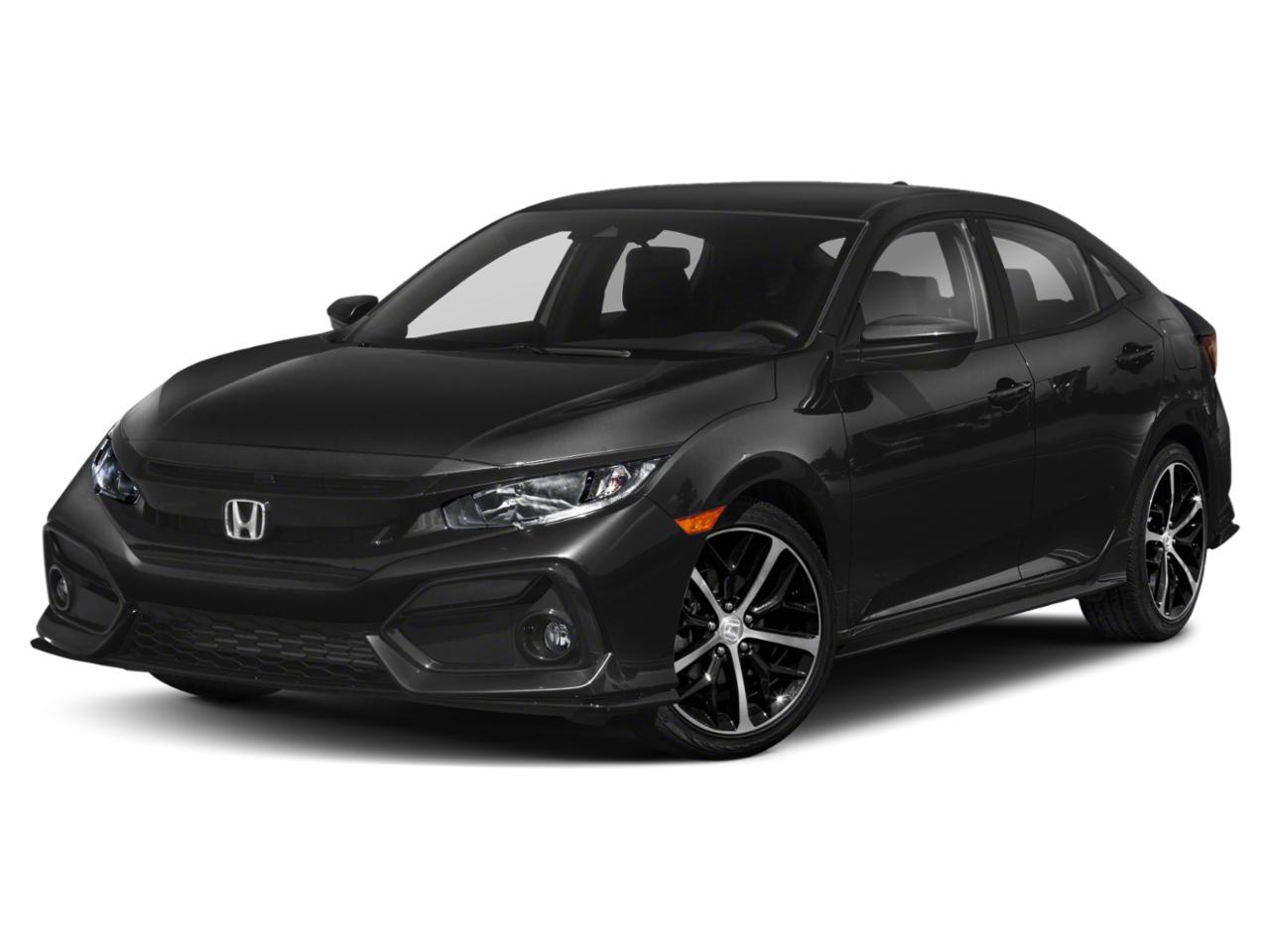 Lunar Silver Metallic 2021 Honda Civic Hatchback Sport CVT for Sale at