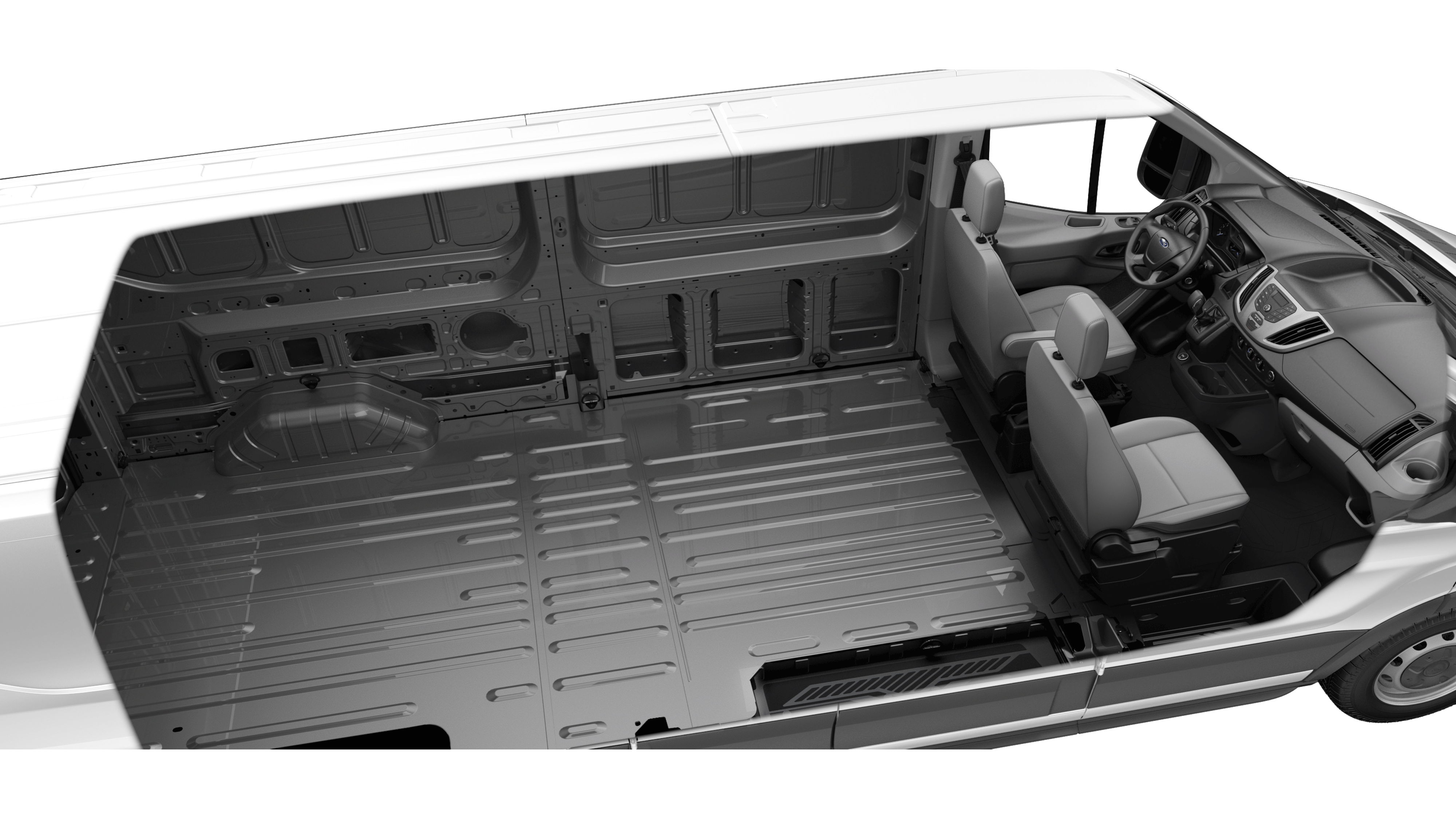 New 2018 Ford Transit Van T250 148" Med Rf 9000 GVWR Sliding RH Dr For