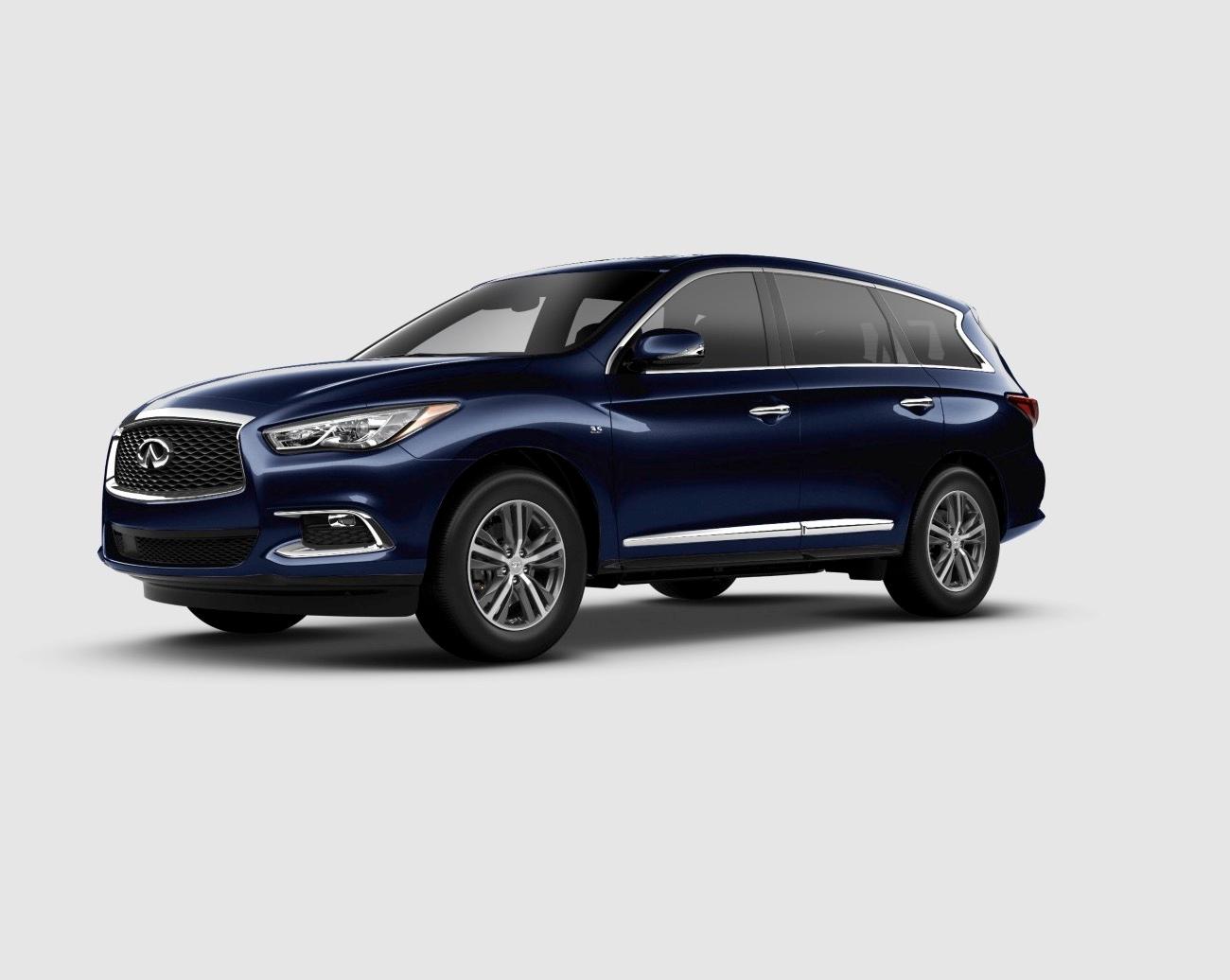 A 2020 INFINITI QX60 in Rochester NY dealer Dorschel INFINITI. Hermosa