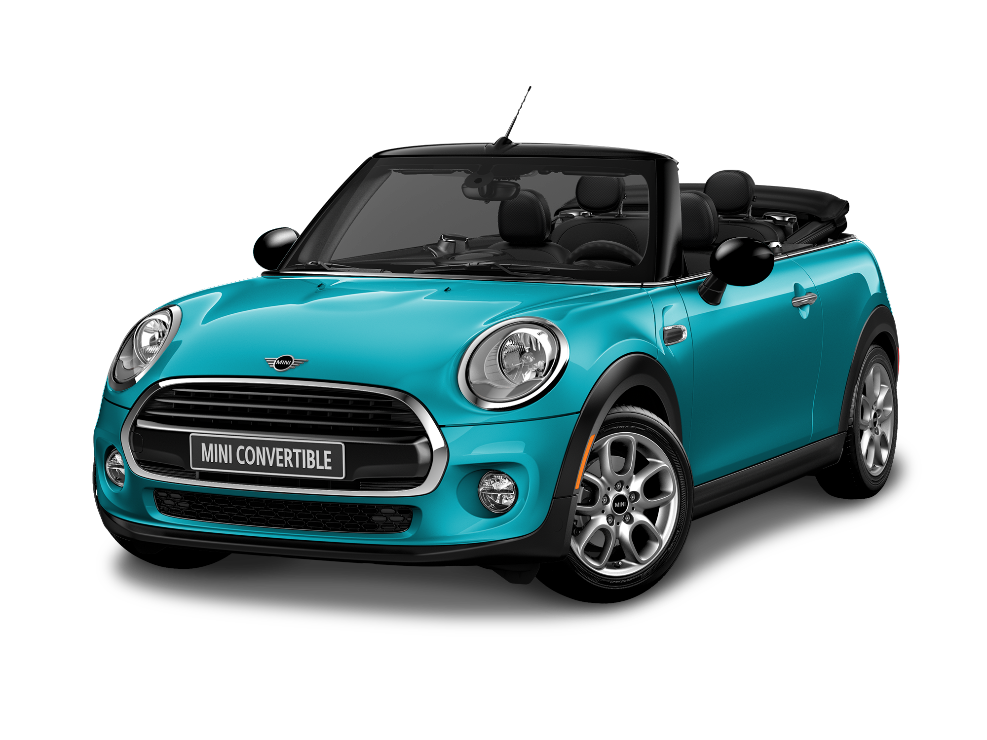 Caribbean Aqua Metallic 2019 MINI Cooper Convertible