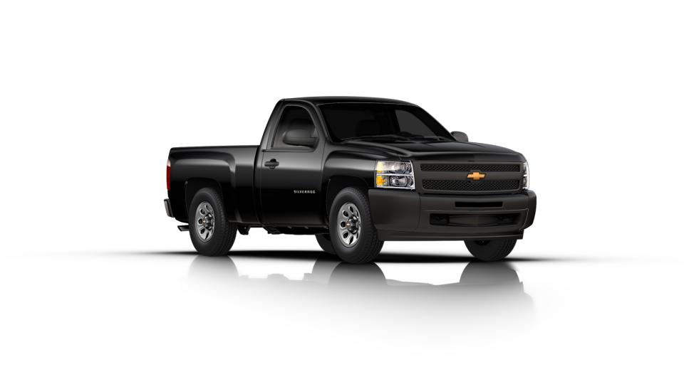 Used 2012 Chevrolet Silverado 1500 Black Regular Cab Standard Box 2