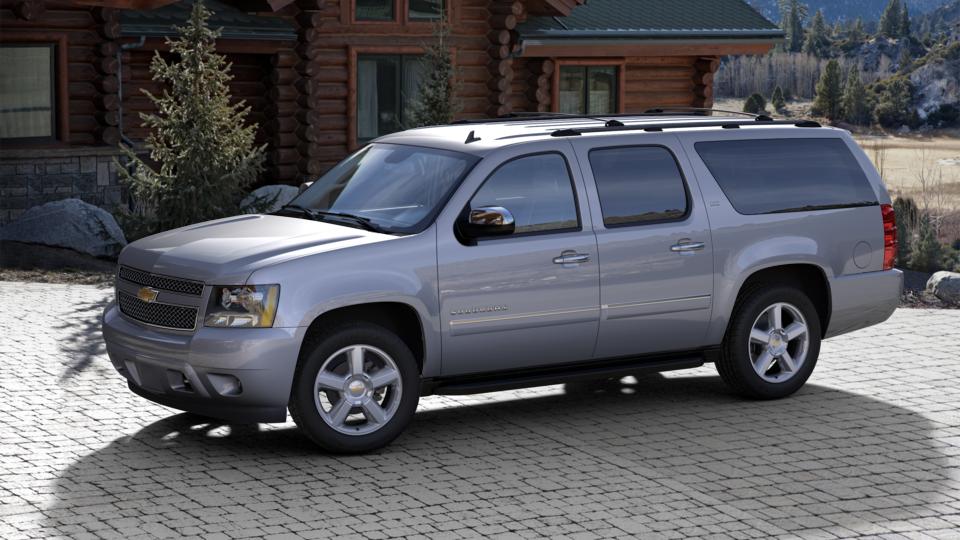 Used 2013 Silver Ice Metallic Chevrolet Suburban LTZ For Sale in