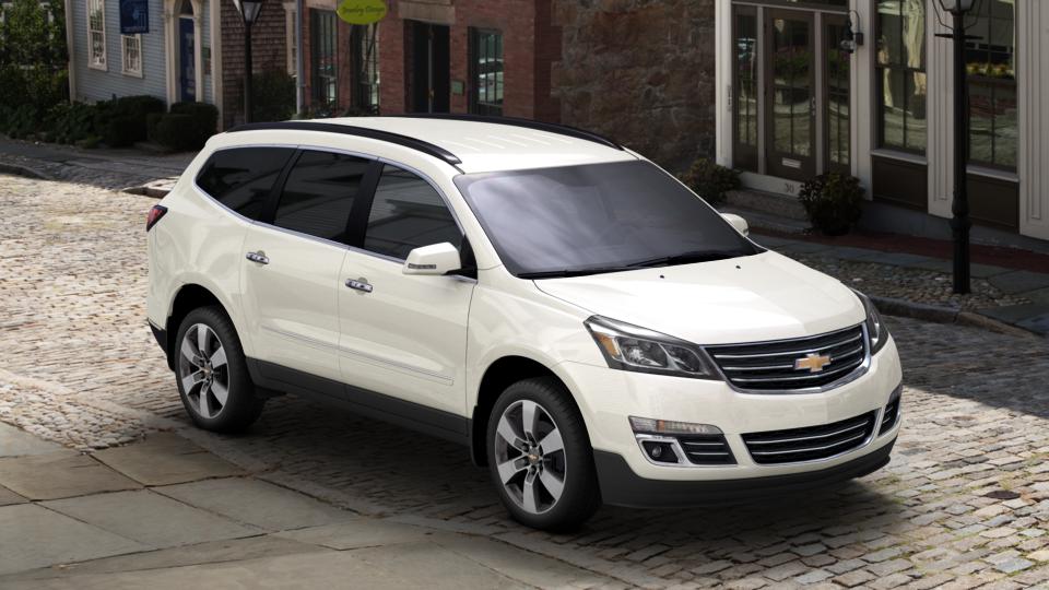 Used White Diamond Tricoat 2014 Chevrolet Traverse FWD LTZ for Sale