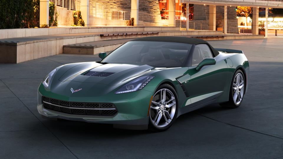 Chevrolet c7 Corvette 2014 зелёная