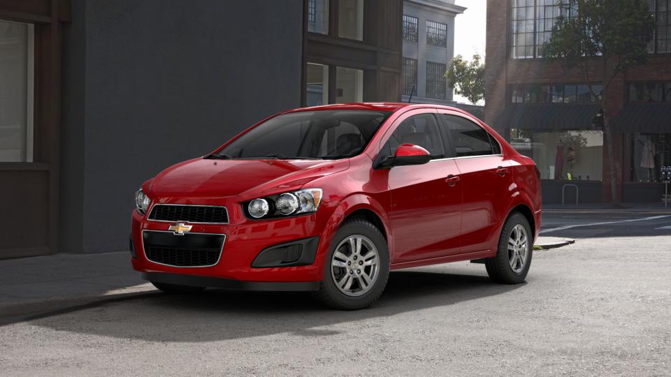 Used Red Hot 2015 Chevrolet Sonic Sedan LT Auto for Sale Indianapolis ...