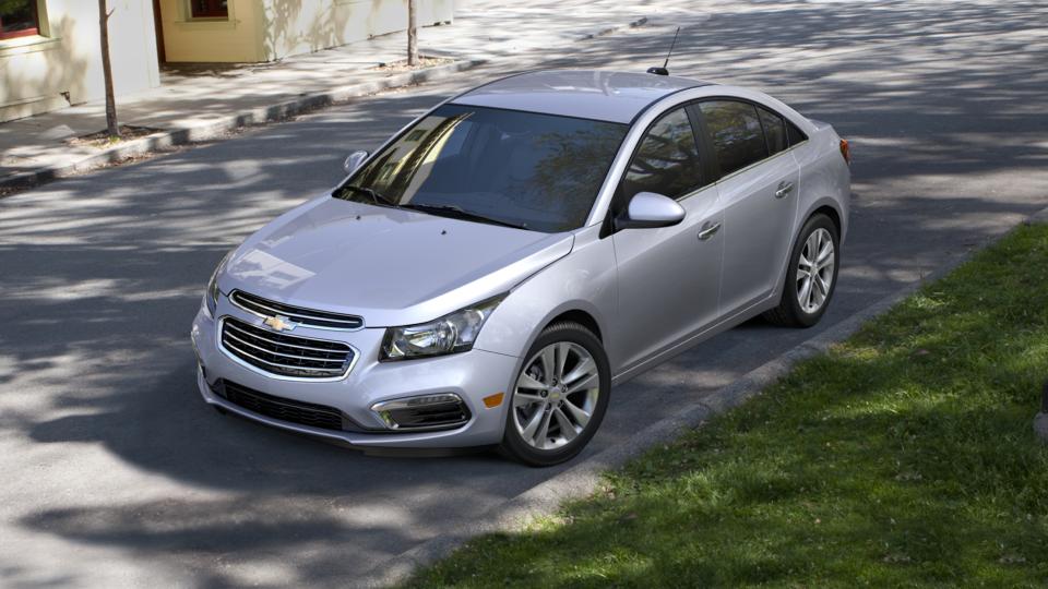 Used 2015 Chevrolet Cruze Sedan LTZ (Silver Ice Metallic) For Sale in
