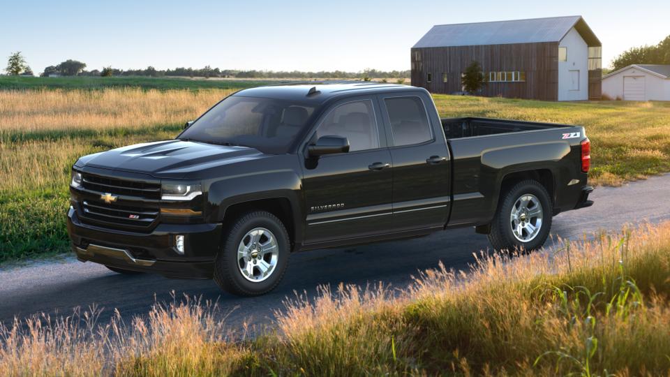Used Truck 2016 Black Chevrolet Silverado 1500 Double Cab Standard 2016 Chevrolet Silverado 1500 Vehicle Photo In Bolingbrook Il 60440