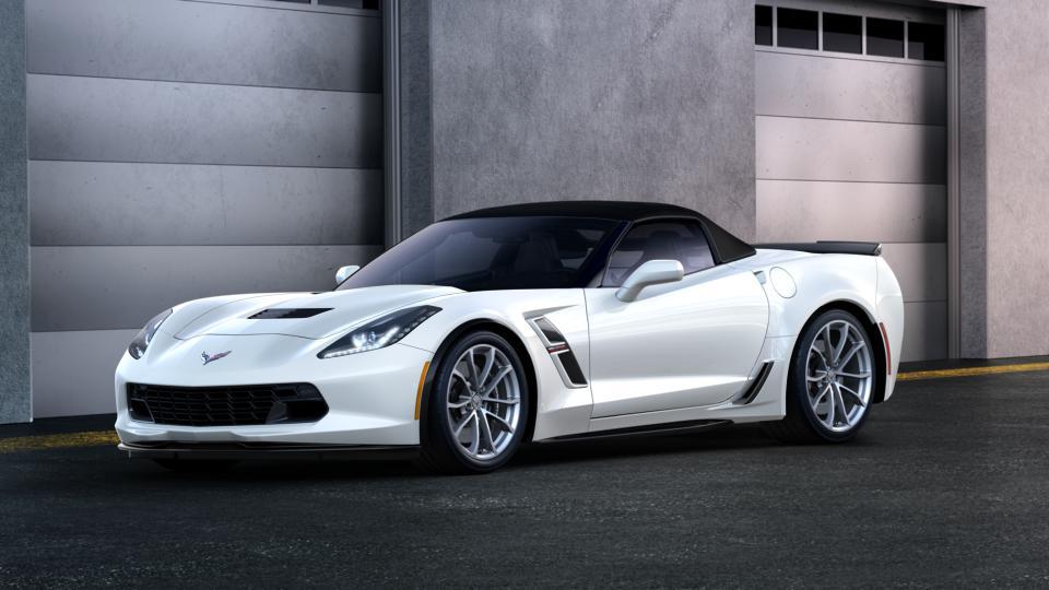 New 2017 Chevrolet Corvette Grand Sport Convertible 3LT in Arctic White