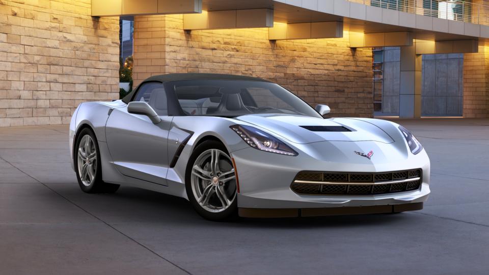 New Silver Metallic 2017 Chevrolet Corvette Stingray Convertible 1LT ...