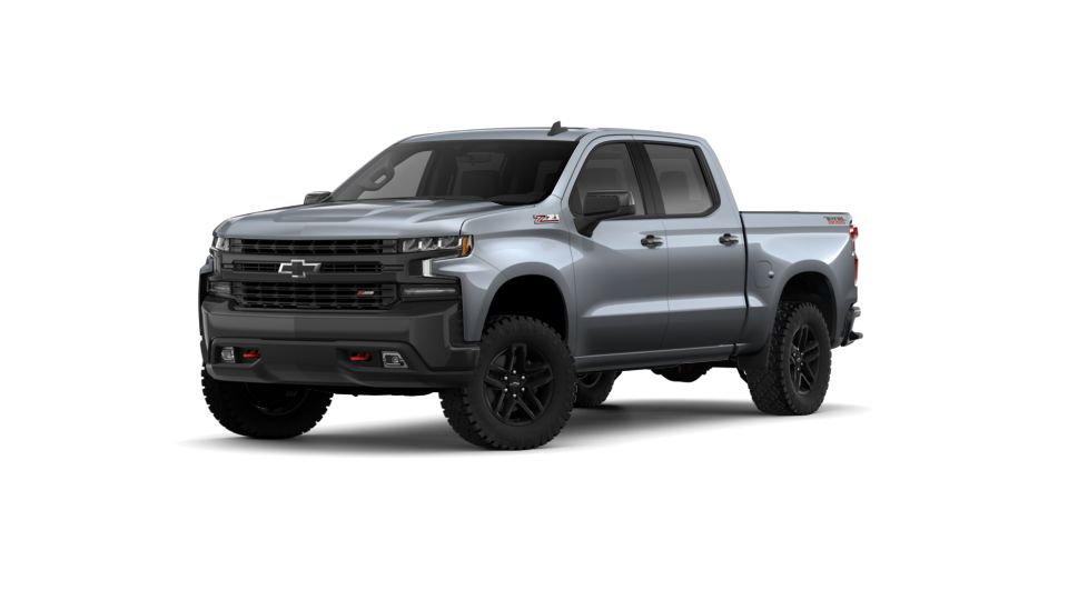 Used 2019 Satin Steel Metallic Chevrolet Silverado 1500 LT Trail Boss ...