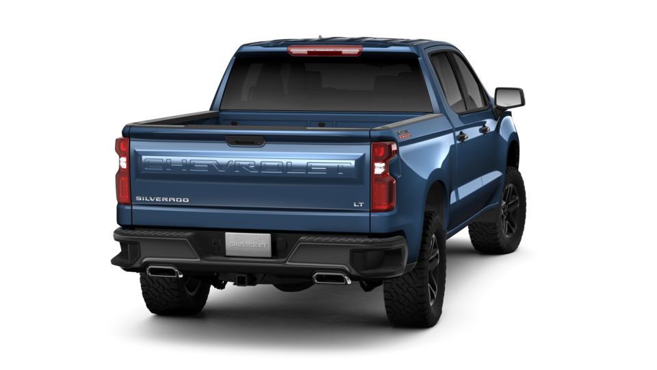 Used 2019 Northsky Blue Metallic Chevrolet Silverado 1500 LT Trail Boss