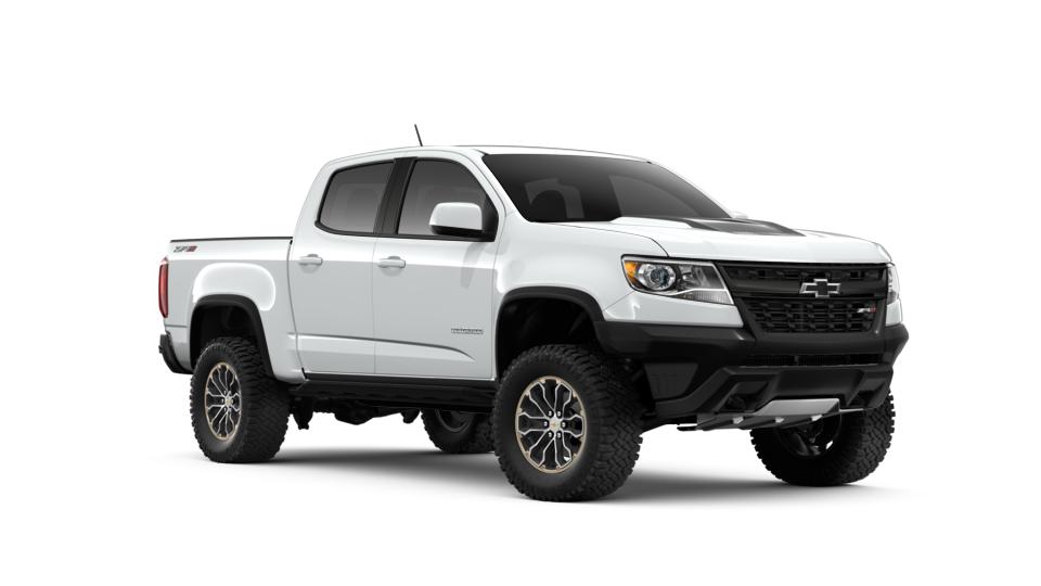 New 2019 White Chevrolet Colorado Crew Cab Short Box 4-Wheel Drive ZR2 ...