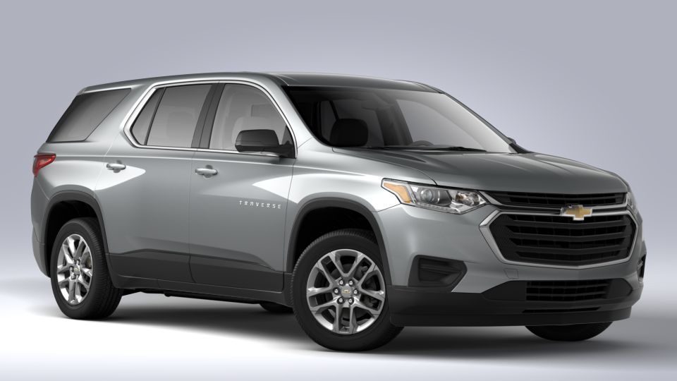 Silver Ice Metallic 2020 Chevrolet Traverse AWD 1LS for Sale at ...