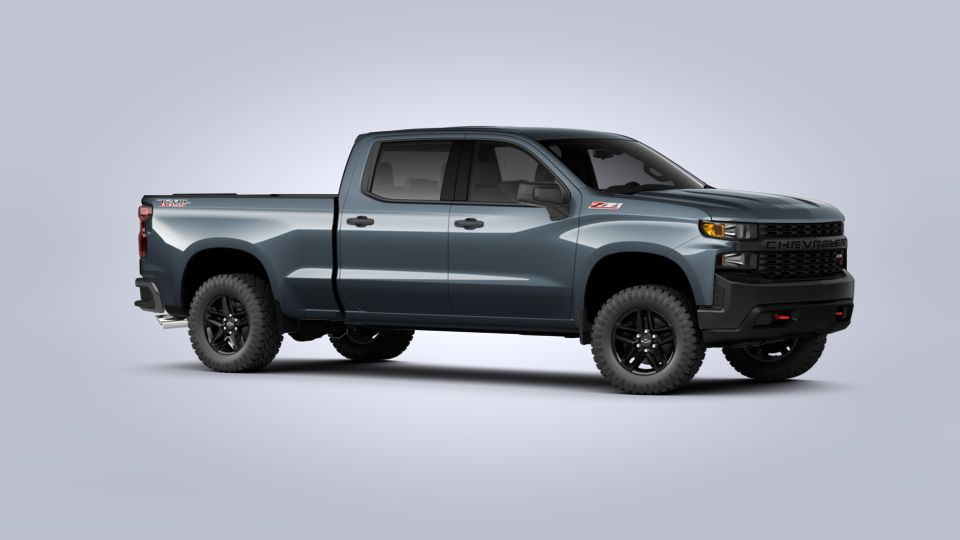 Shadow Gray Metallic 2020 Chevrolet Silverado 1500 Crew Cab Standard 