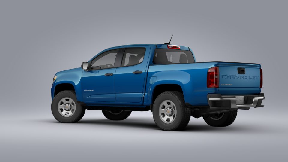 2021 Chevrolet Colorado Crew Cab Pickup - Short Bed in Bright Blue ...