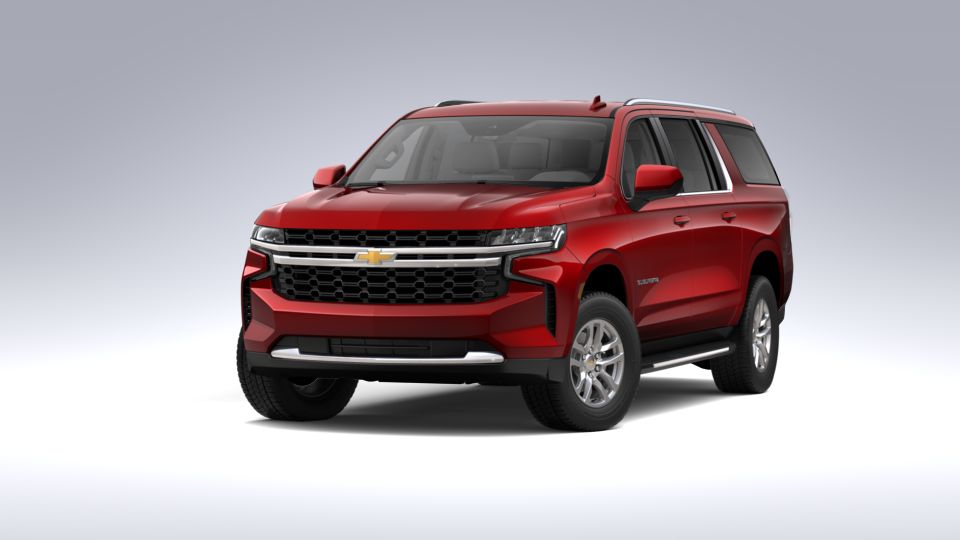 New 2021 Cherry Red Tintcoat Chevrolet Suburban 4WD LS For Sale in ...