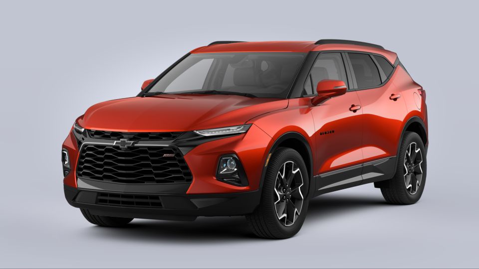 Clermont Cayenne Orange Metallic 2021 Chevrolet Blazer: New Suv for ...