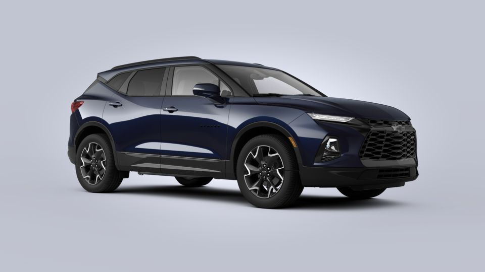 New 2021 Chevrolet Blazer Rs Fwd In Midnight Blue Metallic For Sale In