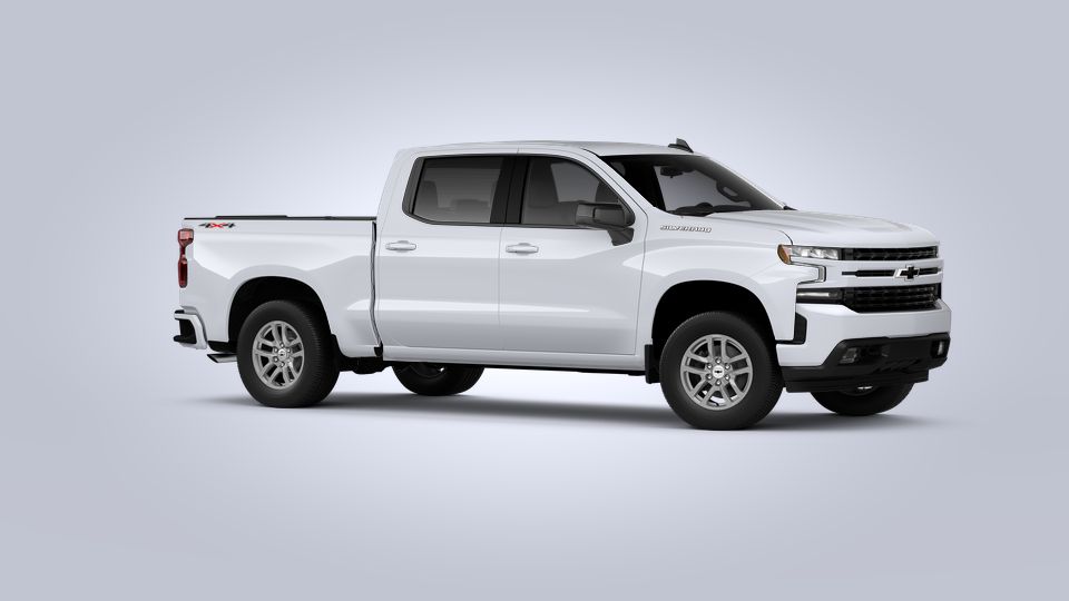 New Summit White 2021 Chevrolet Silverado 1500 Crew Cab Short Box 4