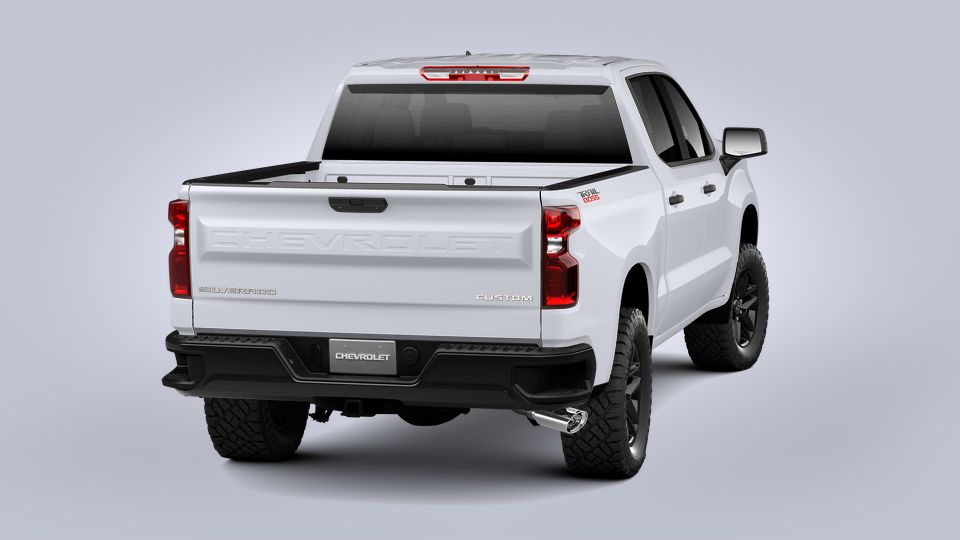 New Summit White 2021 Chevrolet Silverado 1500 Custom Trail Boss for ...