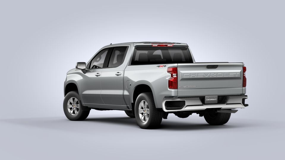 Silver Ice Metallic 2021 Chevrolet Silverado 1500 Crew Cab Short Box 4 ...