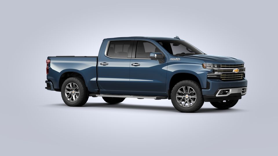 New 2021 Chevrolet Silverado 1500 High Country in Northsky Blue ...