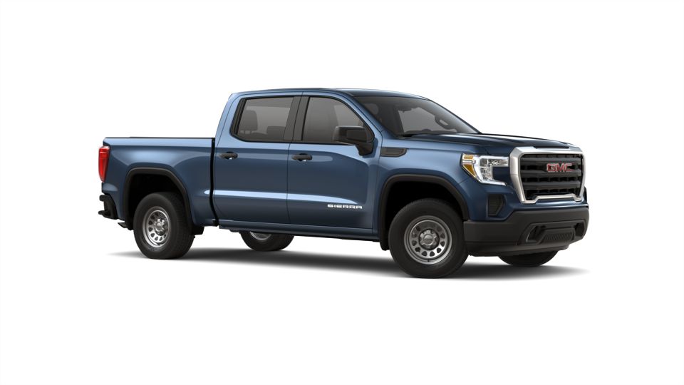 2019 Pacific Blue Metallic Crew Cab Short Box 2-Wheel Drive GMC Sierra ...