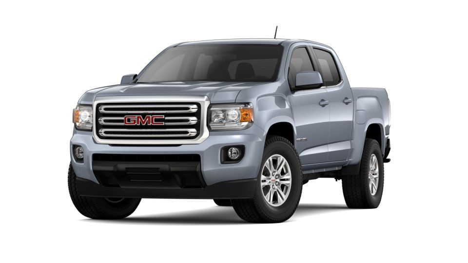 New Satin Steel Metallic GMC Canyon Crew Cab Short Box Wheel Drive SLE For Sale In