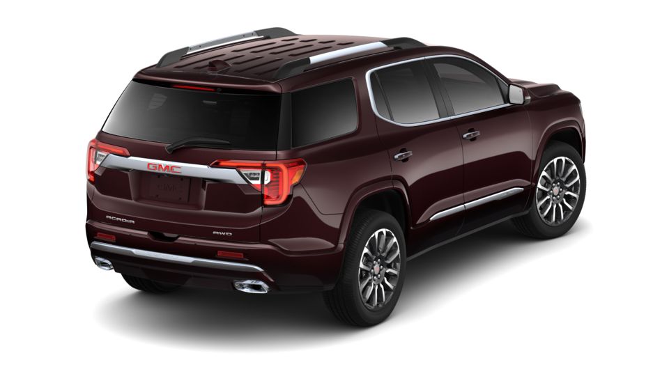 Used 2020 GMC Acadia Denali in Red Mahogany Metallic for sale in