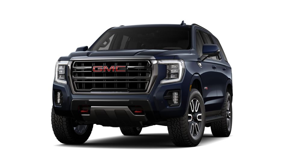 New 2021 GMC Yukon 4WD 4dr AT4 in Midnight Blue Metallic for sale in