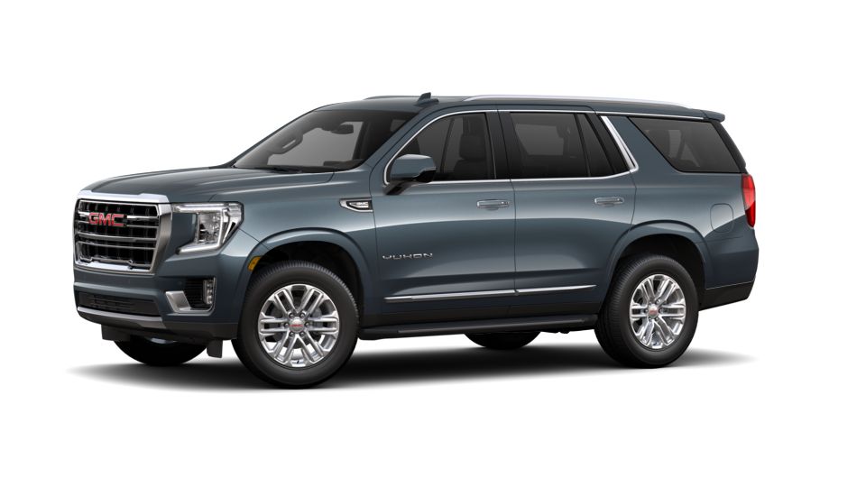 New 2021 GMC Yukon 4WD 4dr SLT in Dark Sky Metallic for sale in