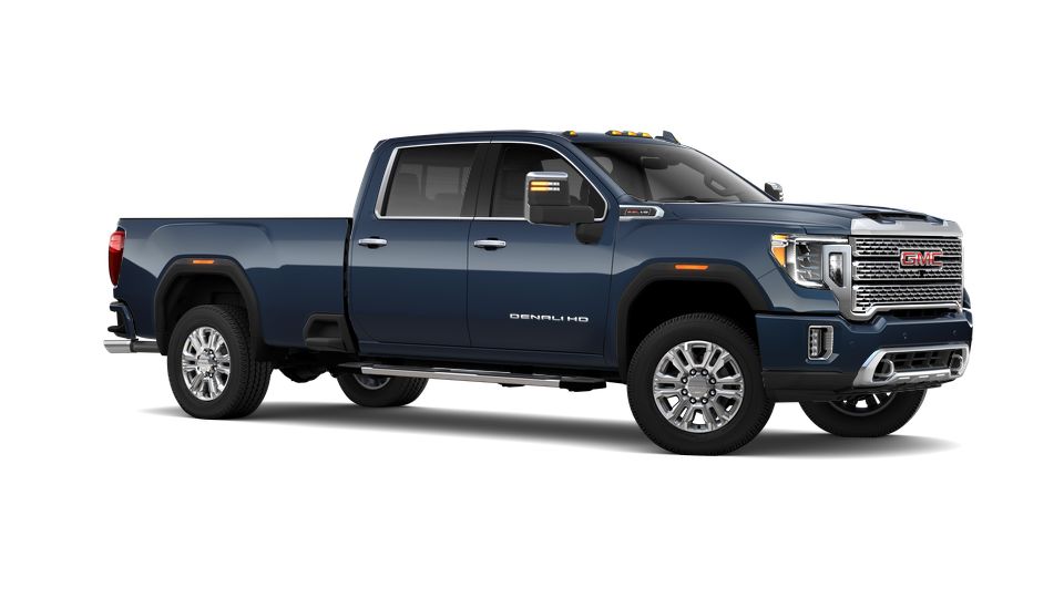 New 2021 Pacific Blue Metallic GMC Sierra 3500HD Crew Cab Long Box 4 ...