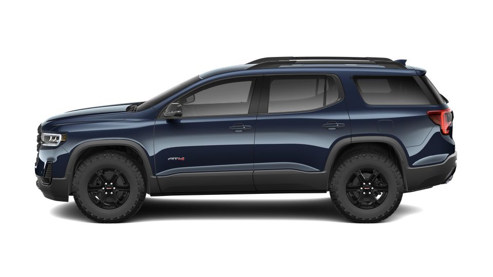 New 2021 GMC Acadia AWD AT4 in Midnight Blue Metallic for sale in