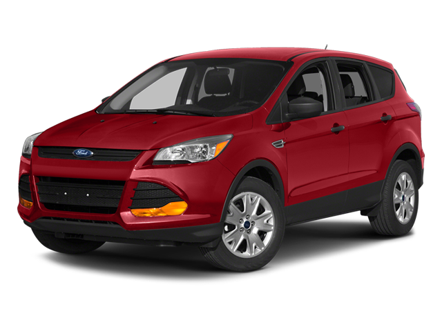 2014 Ford Escape Titanium Ruby Red Tinted Clearcoat Titanium 4dr Suv. A 