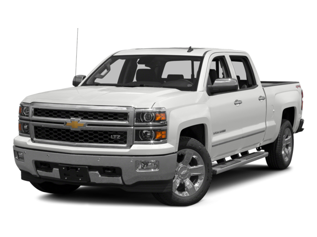 Used 2015 Summit White Chevrolet Silverado 1500 Crew Cab Short Box 4 ...