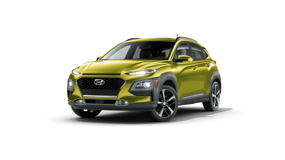 2018 Kona Ultimate 1.6T DCT AWD w/Lime Accent