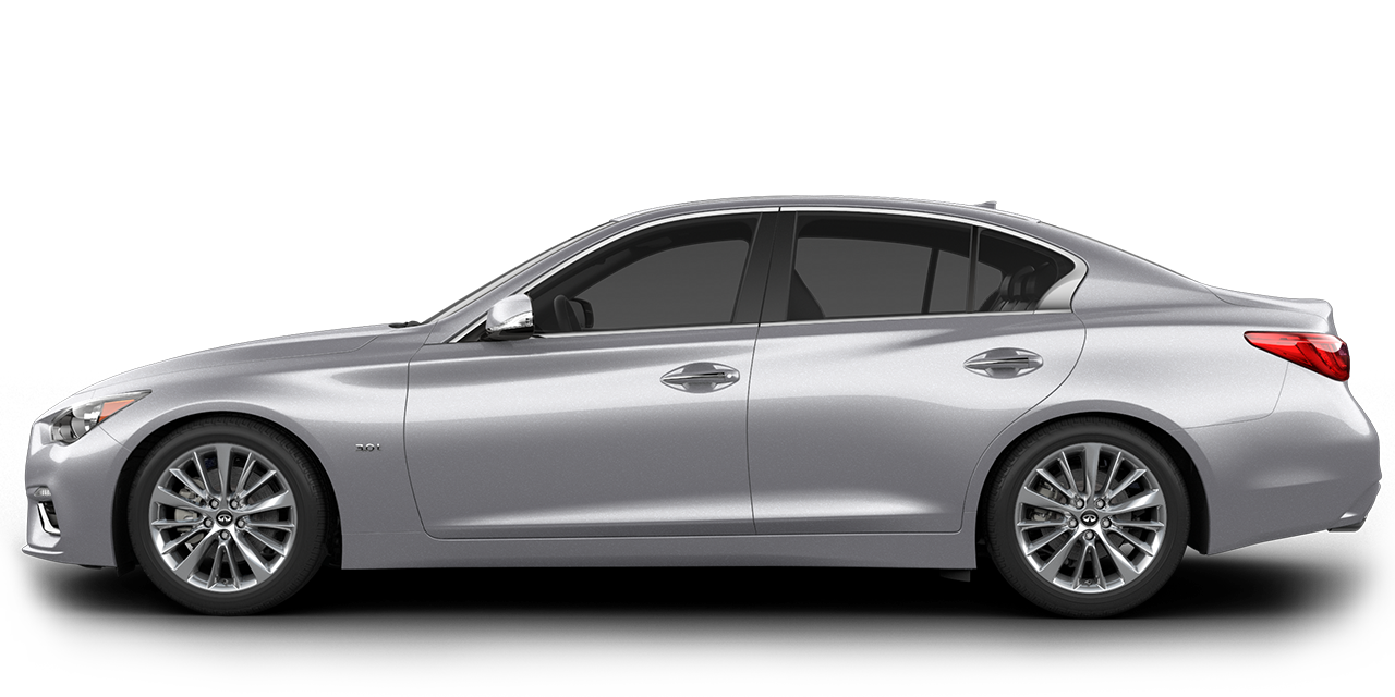 Carbondale Liquid Platinum 2018 INFINITI Q50 Used Car for Sale K7935A