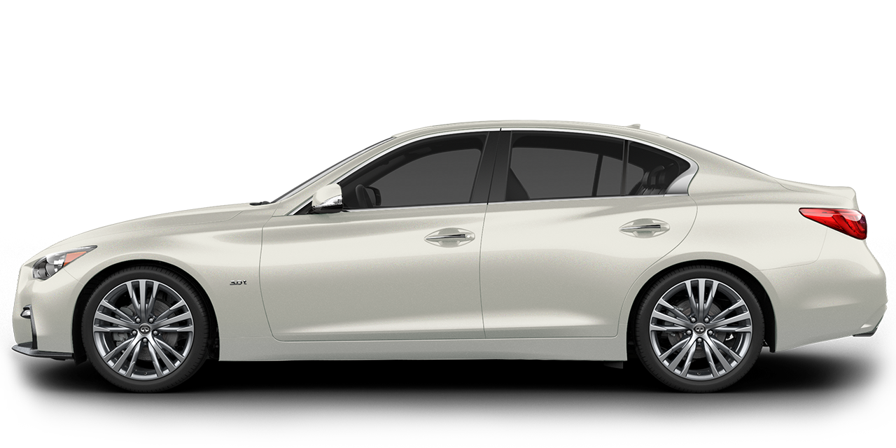 Majestic White 2018 INFINITI Q50 in San Antonio, TX VIN