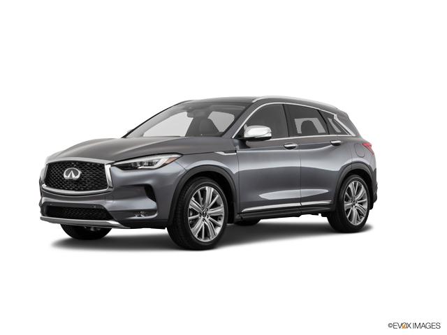 New Graphite Shadow 2021 INFINITI QX50 LUXE: 3PCAJ5BA0MF107822