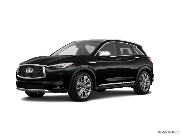 A 2021 INFINITI QX50 in Columbia SC dealer DICK SMITH INFINITI. Black ...