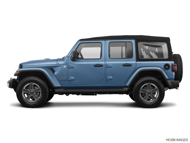 Ocean Blue Metallic 2019 Jeep Wrangler Unlimited Sahara 4x4 For Sale At 