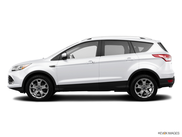 Used 2014 White Platinum Tricoat Ford Escape 4WD 4dr Titanium For Sale ...