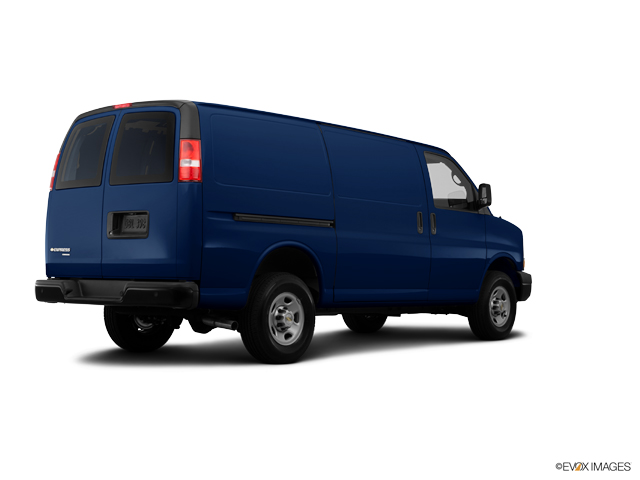 Dark Blue Metallic 2014 Chevrolet Express Cargo Van AWD ...