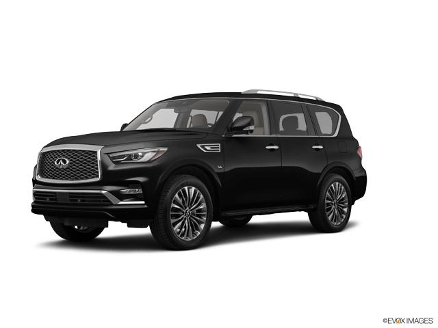 A 2019 INFINITI QX80 in Honolulu HI dealer INFINITI OF HONOLULU. Black