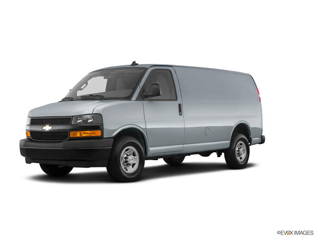 New 2020 Silver Ice Metallic Chevrolet Express Cargo Van 3500 Regular Wheelbase Rear Wheel Drive For Sale In Ohio T00119