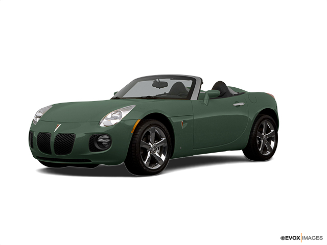 Used 2007 Envious Emerald Green Met Pontiac Solstice 2dr Convertible