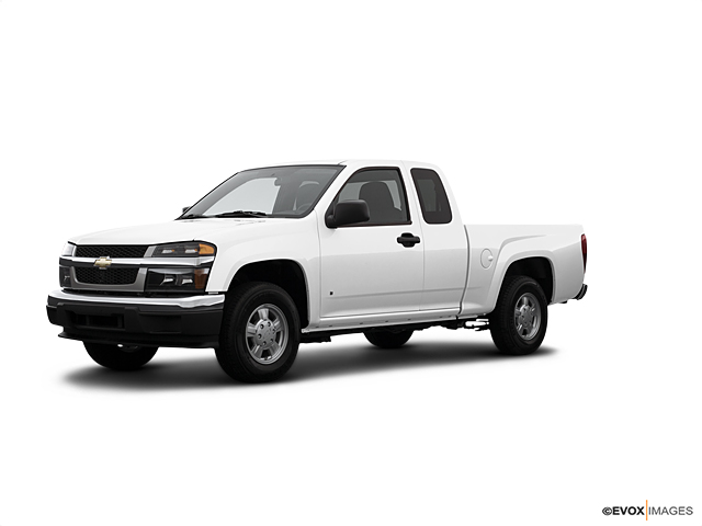 Used 2007 Summit White Chevrolet Colorado 4WD Extended Cab Work Truck ...