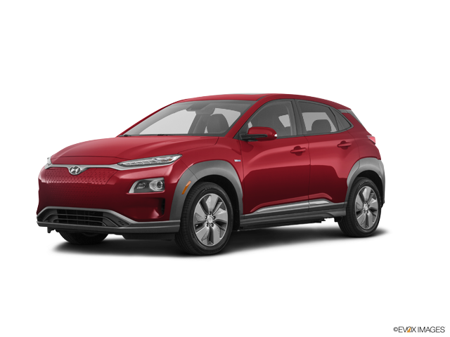 Kona EV SEL Pulse Red w/Black Roof